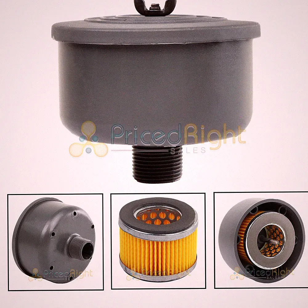 3/4" NPT Air Compressor Intake Filter and Housing for Puma Canister Element