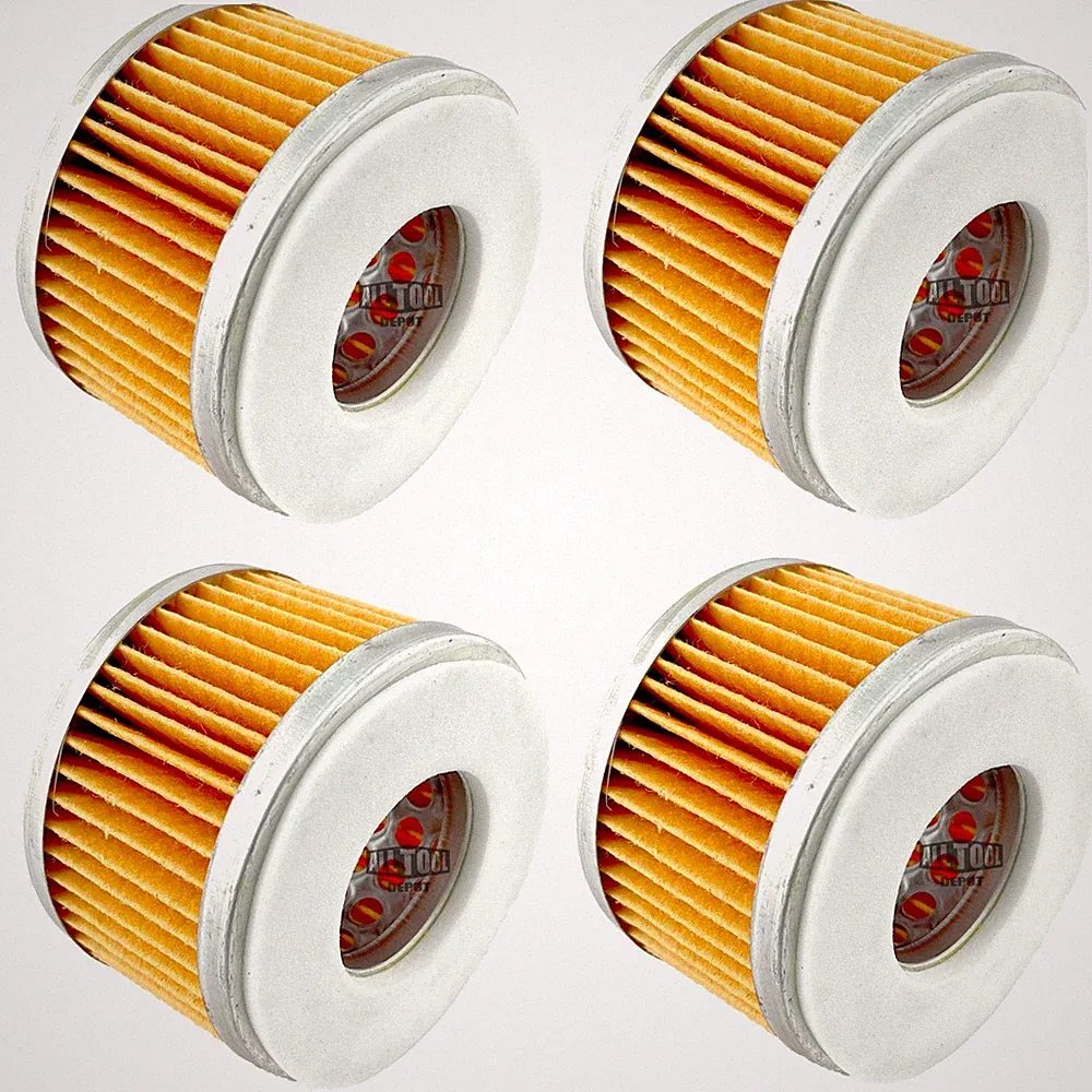 4 Pack Puma Air Compressor Replacement Intake Paper Filter Elements 1-7/8 2-1/2