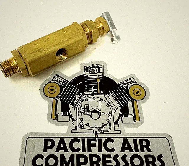 Air Compressor Unloader Pilot Valve 95-125 PSI 1/4'' Male Pipe Thread
