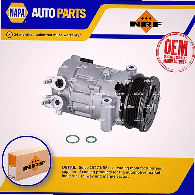 Air Con Compressor fits FORD PUMA 1.0 2019 on AC Conditioning NRF 2203489 New