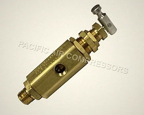PUMA 041-PV135MN-000 REPLACMENT PILOT VALVE W/ HAND UNLOADER 95-125 1/4'' MALE