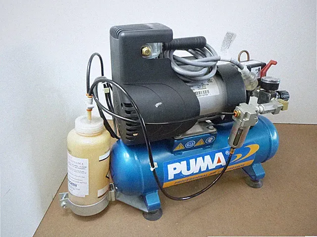 Puma Industries LA-5706 Air Compressor w/ ETS-Lindgren Auto-Drain System