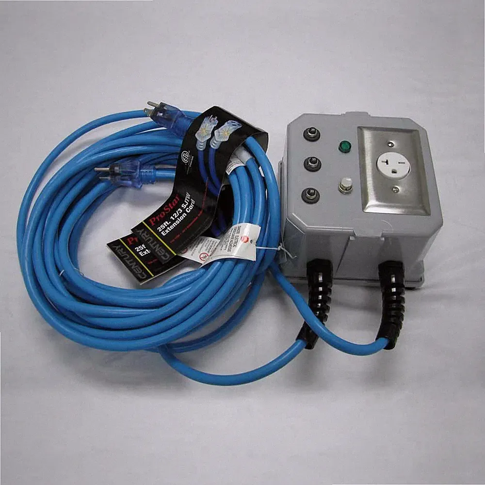 Puma PK-6060V Air Compressor Power Supply 240 Volts from Dual 120 Volt Outlets